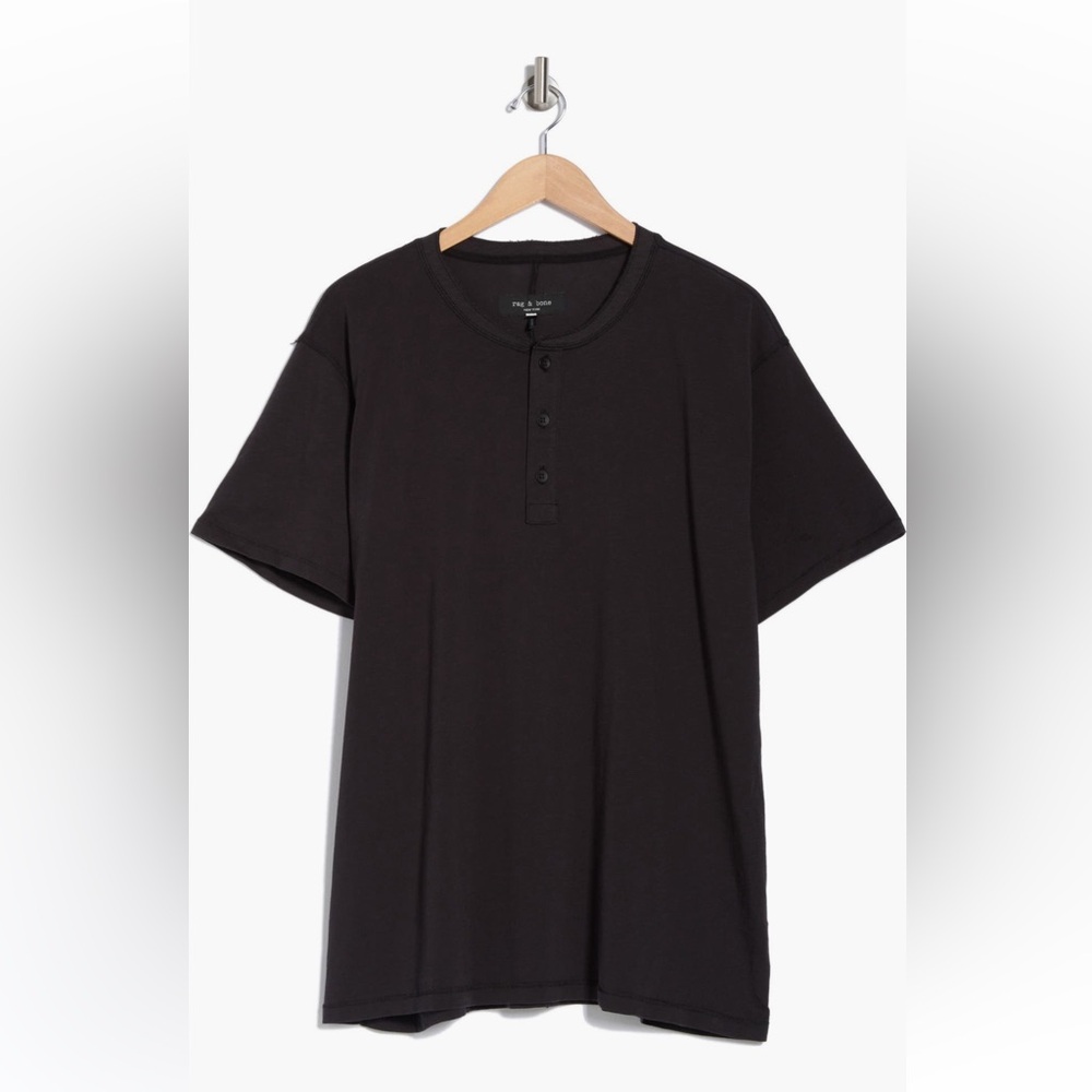 rag & bone black short sleeve t-shirt. Size XL. Brand new with tags.